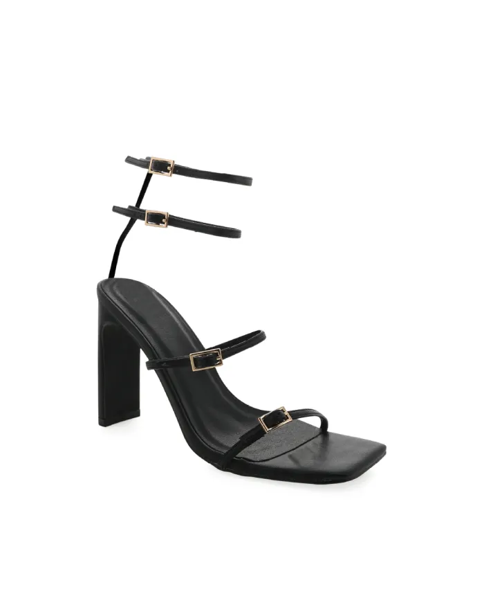 Heels Billini Block Heels TRUE BLACK