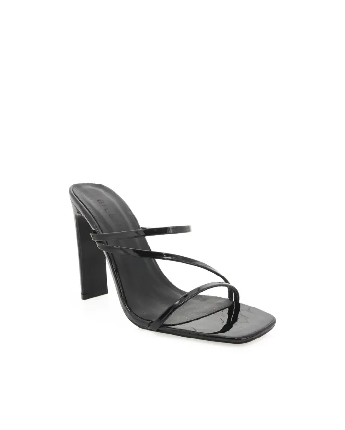 Heels Billini Block Heels YANNA BLACK PATENT
