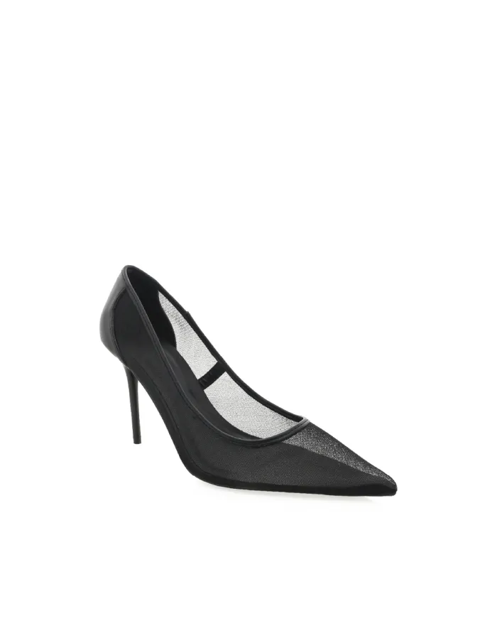 Heels Billini Stiletto Heels LEVA BLACK MESH