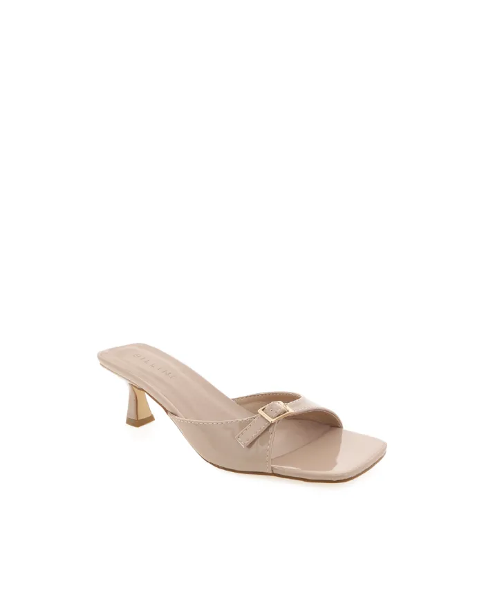 Heels Billini Stiletto Heels TILDEN LATTE PATENT
