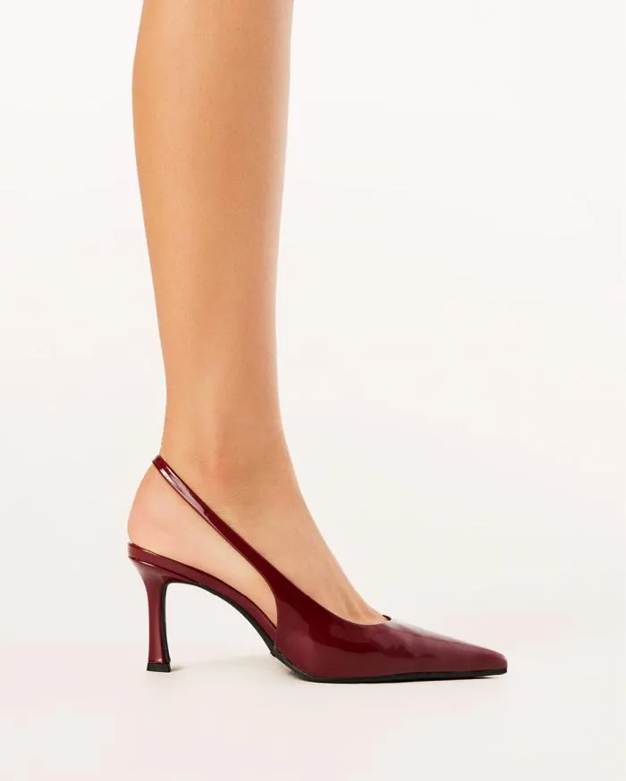 Heels Billini Stiletto Heels XEENIA CHERRY RED PATENT