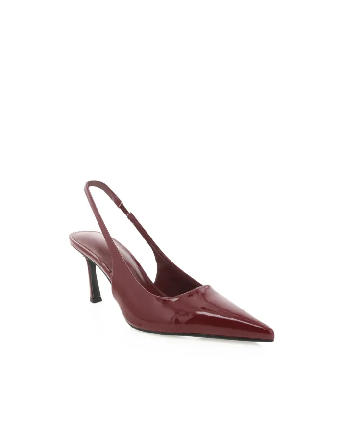 Heels Billini Stiletto Heels XEENIA CHERRY RED PATENT