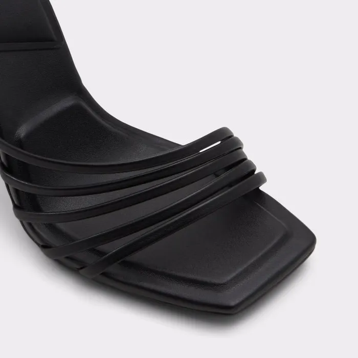 Heels Women ALDO Estela Black Strappy Heeled Sandal