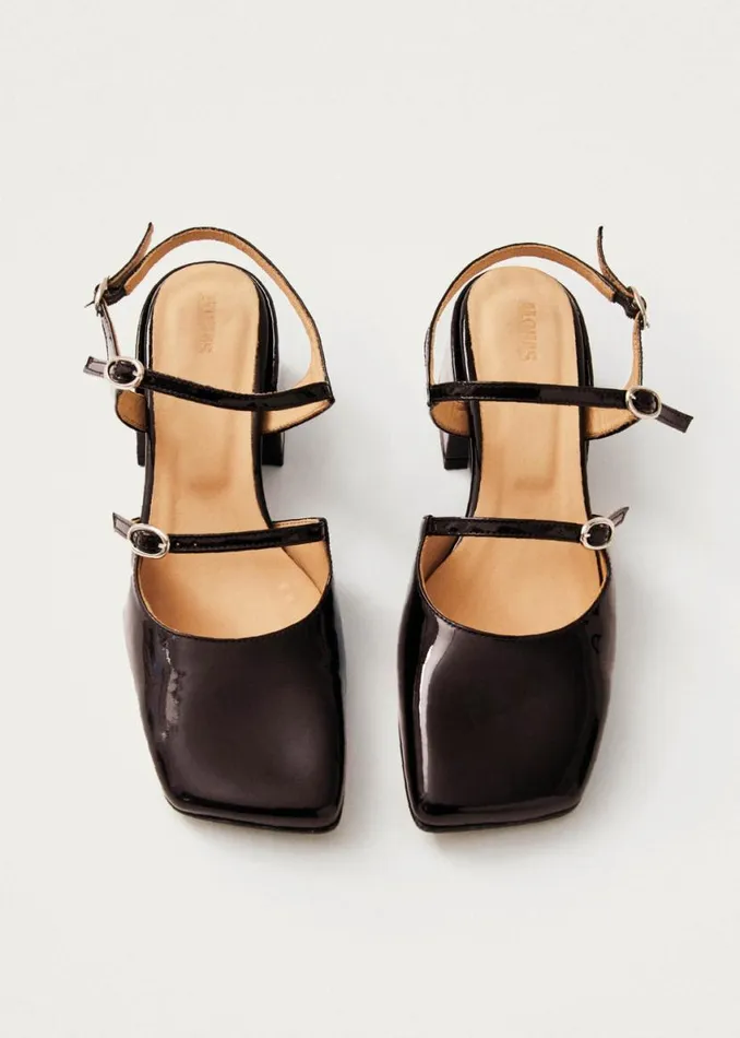 Heels Women ALOHAS Withnee Onix Brown Leather Pumps
