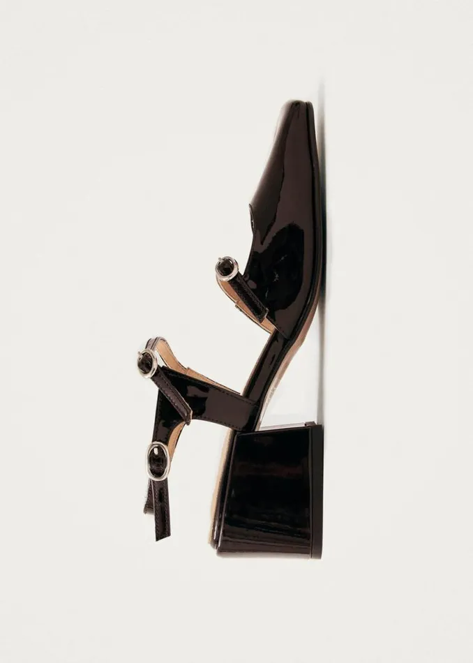 Heels Women ALOHAS Withnee Onix Brown Leather Pumps