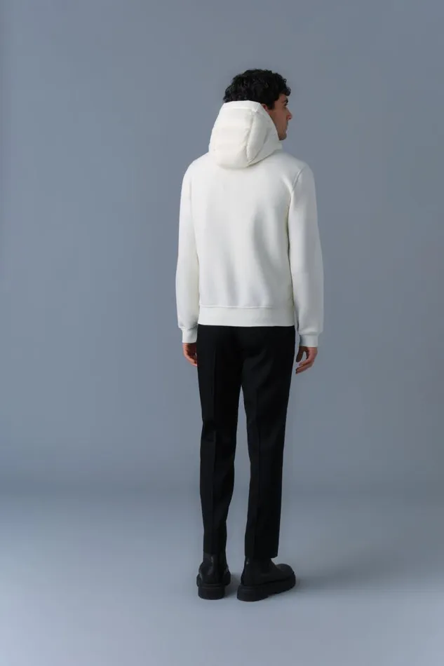 Hoodies and Tops Men Mackage FRANKR Hybrid Jacket With Hood Black Hoodies and Tops Men Mackage FRANKR Hybrid Jacket With Hood Black