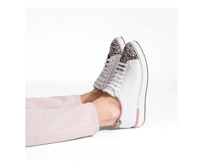 Hush Puppies Sabine Sneaker Pale Blush Perf Leather Women Sneakers