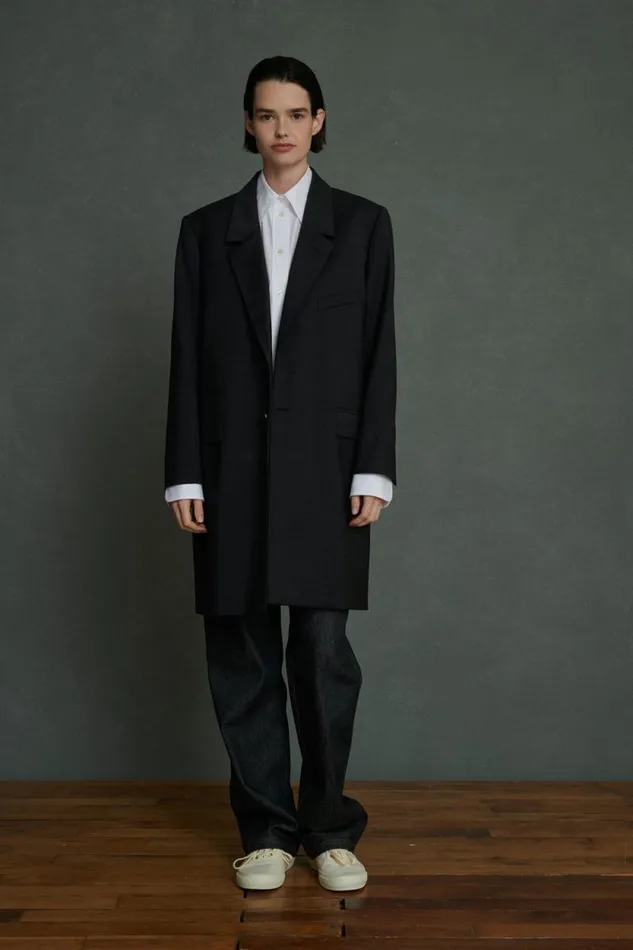 Jackets and Coats Women Soeur ALCESTE COAT Dark Mottled Grey