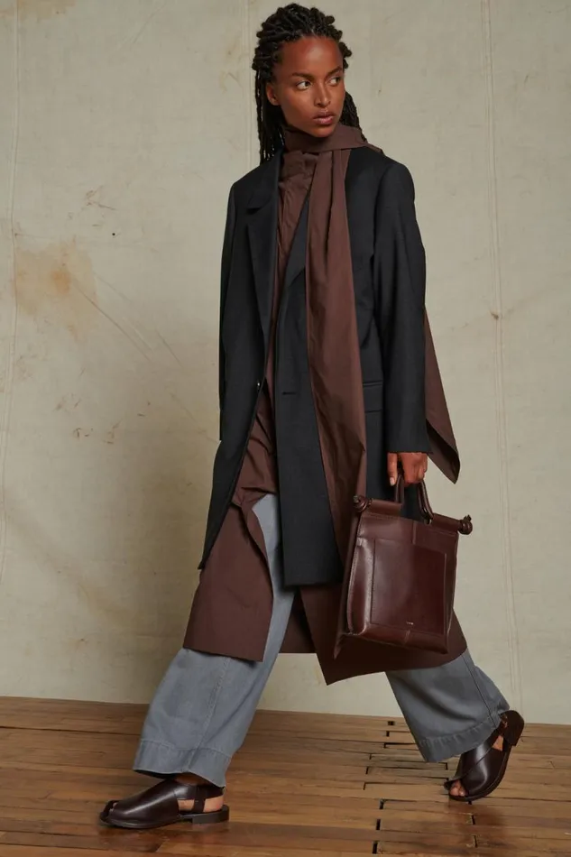 Jackets and Coats Women Soeur ALCESTE COAT Dark Mottled Grey