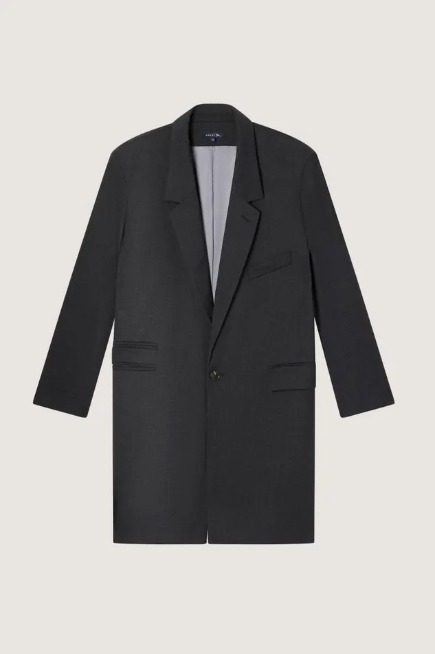 Jackets and Coats Women Soeur ALCESTE COAT Dark Mottled Grey
