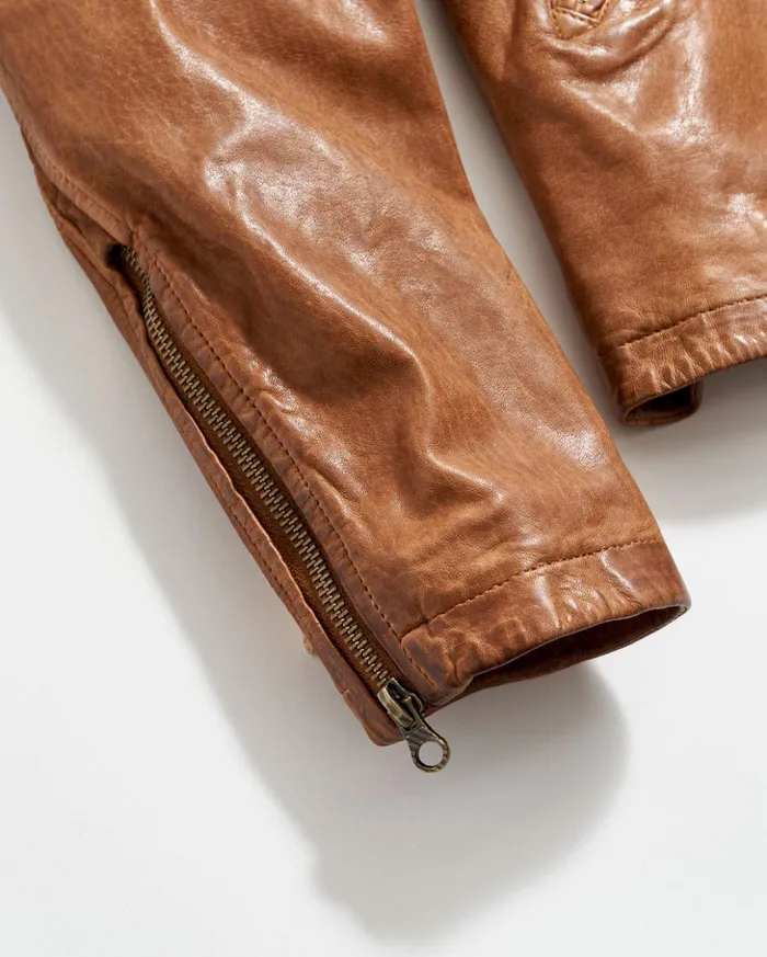Jackets and Outerwear Men Billy Reid Blake Jacket Saddle