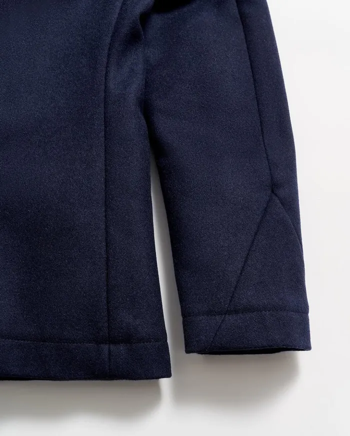 Jackets and Outerwear Men Billy Reid Bond Peacoat Navy