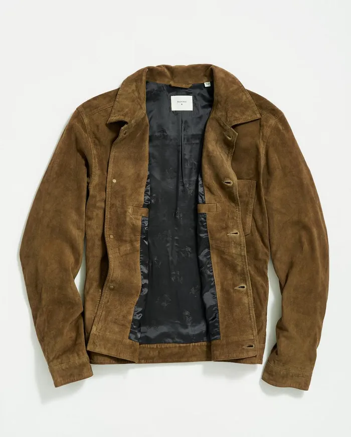 Jackets and Outerwear Men Billy Reid Ranch Jacket Uniform Green