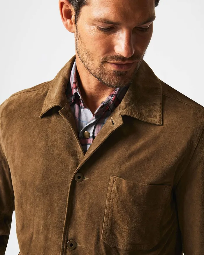 Jackets and Outerwear Men Billy Reid Ranch Jacket Uniform Green