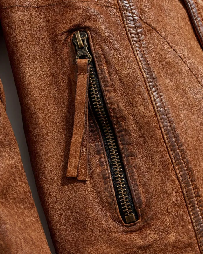 Jackets and Outerwear Women Billy Reid Biker Jacket Brown
