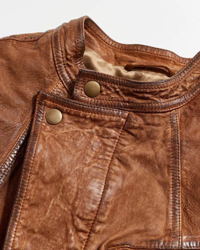 Jackets and Outerwear Women Billy Reid Biker Jacket Brown