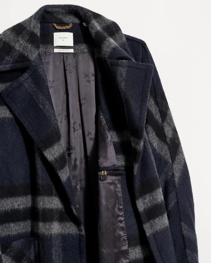 Jackets and Outerwear Women Billy Reid Car Blanket Coat Blackgrey