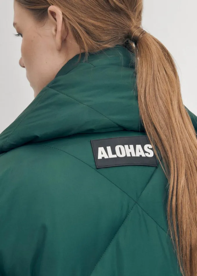 Jackets Coats Women ALOHAS Colorado Emerald Green Coat