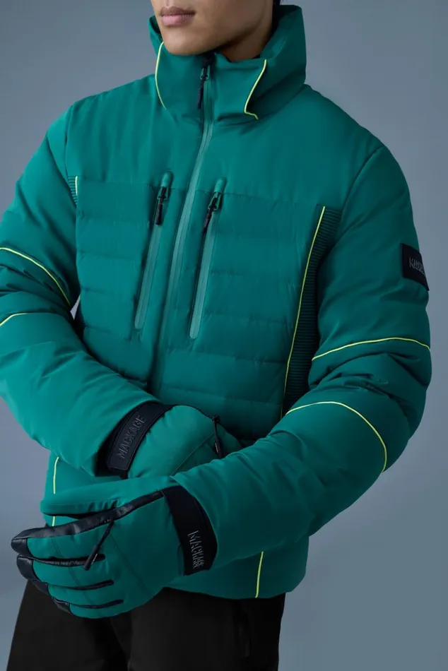 Jackets Men Mackage JASPER Light Down Ski Jacket Emerald Jackets Men Mackage JASPER Light Down Ski Jacket Emerald