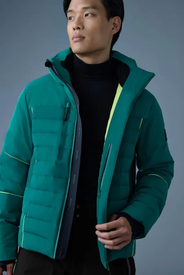 Jackets Men Mackage JASPER Light Down Ski Jacket Emerald Jackets Men Mackage JASPER Light Down Ski Jacket Emerald