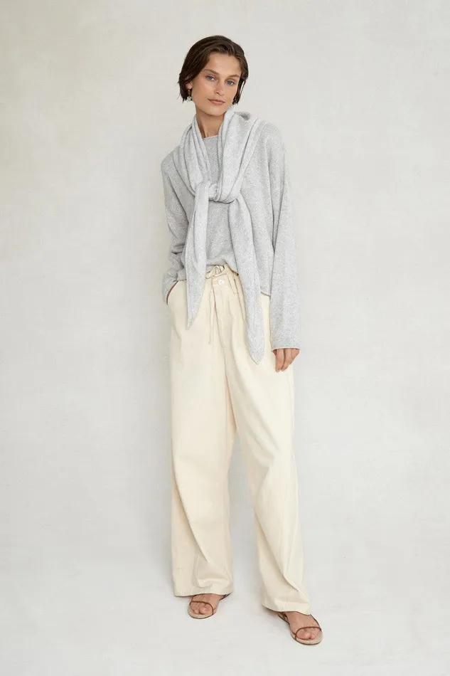 Jane Sweater Frost Women Chan Luu Knitwear