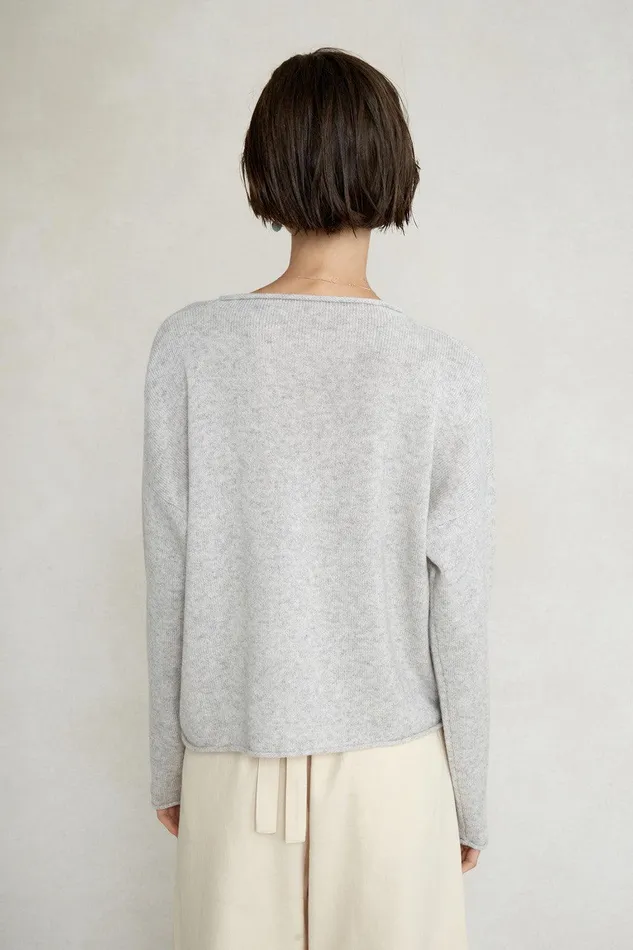 Jane Sweater Frost Women Chan Luu Knitwear
