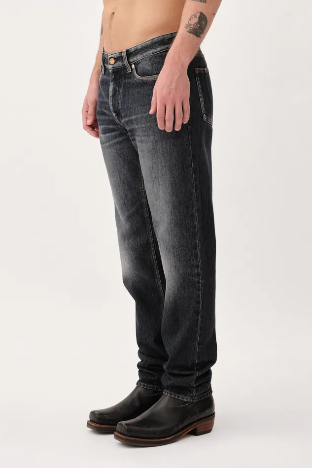 Jeans Men Wonhundred Archer Straight Green Traight Green