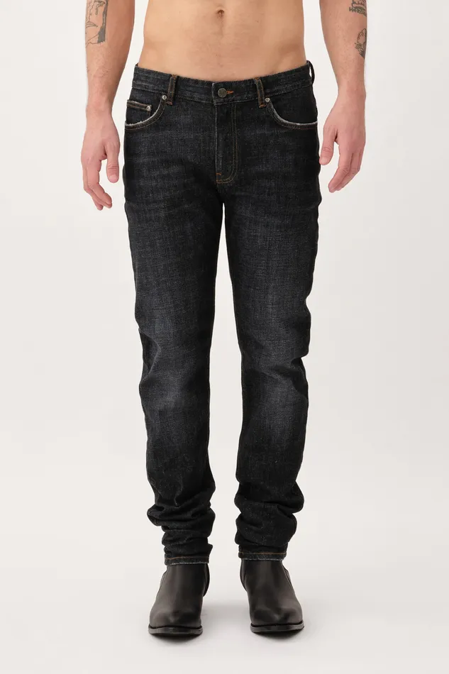 Jeans Wonhundred Men Dean Secret Dark Ecret Dark