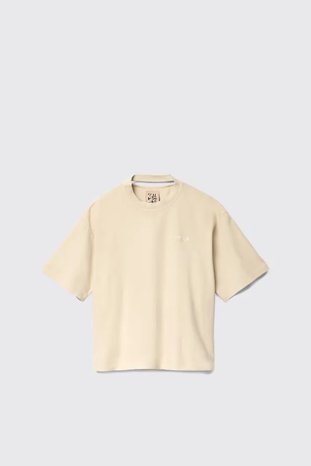 Jersey Men Camper TShirt Beige Cotton Tshirt Jersey Men Camper TShirt Beige Cotton Tshirt