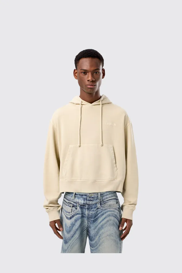 Jersey Women Camper Hoodie Beige Cotton Hoodie