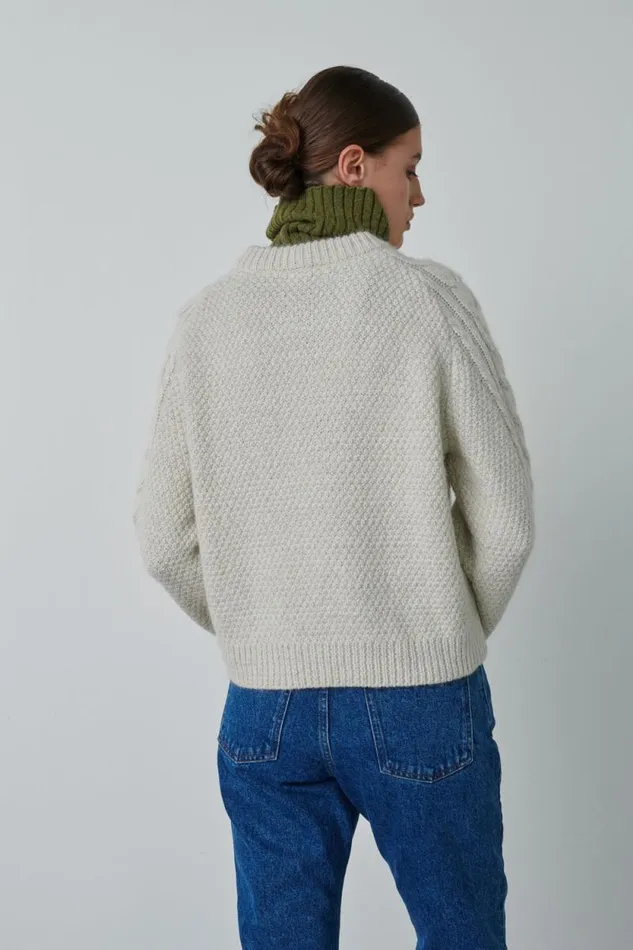 Jumpers and Cardigans Women Soeur WANDO JUMPER Offwhite