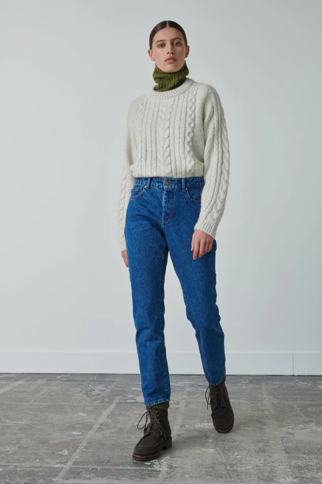 Jumpers and Cardigans Women Soeur WANDO JUMPER Offwhite
