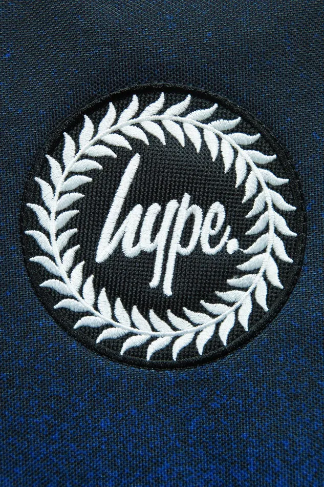 Just Hype Backpacks Hype Iconic BlackBlue Speckle Fade Boys School Backpack