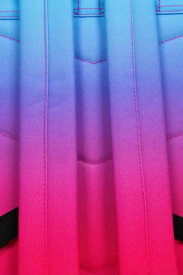 Just Hype Backpacks Hype Iconic BluePink Fade Girls School Backpack