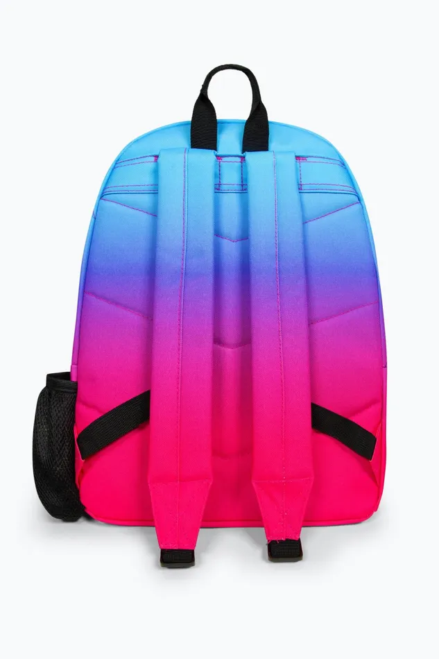 Just Hype Backpacks Hype Iconic BluePink Fade Girls School Backpack