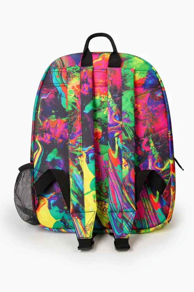 Just Hype Backpacks Hype Kids Multi Abstract Paint Backpack