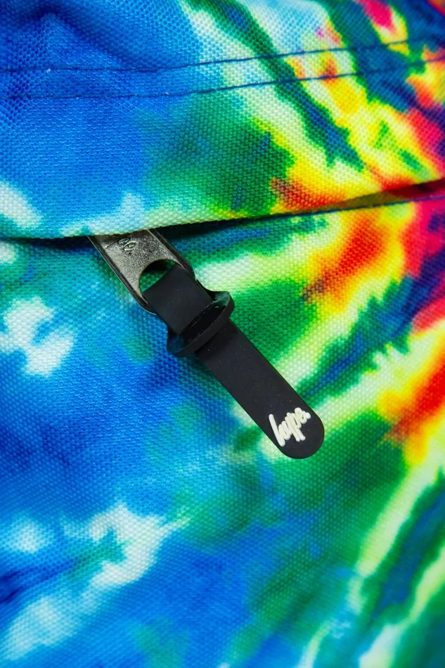 Just Hype Backpacks Hype Unisex Iconic Rainbow Hippy Tie Dye Backpack