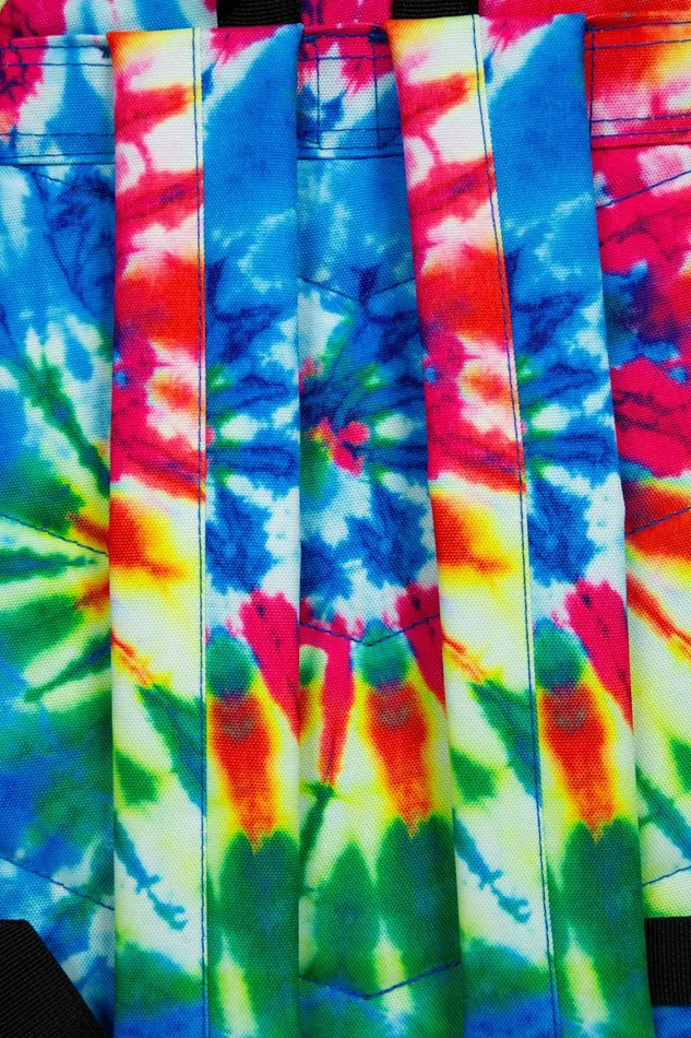 Just Hype Backpacks Hype Unisex Iconic Rainbow Hippy Tie Dye Backpack
