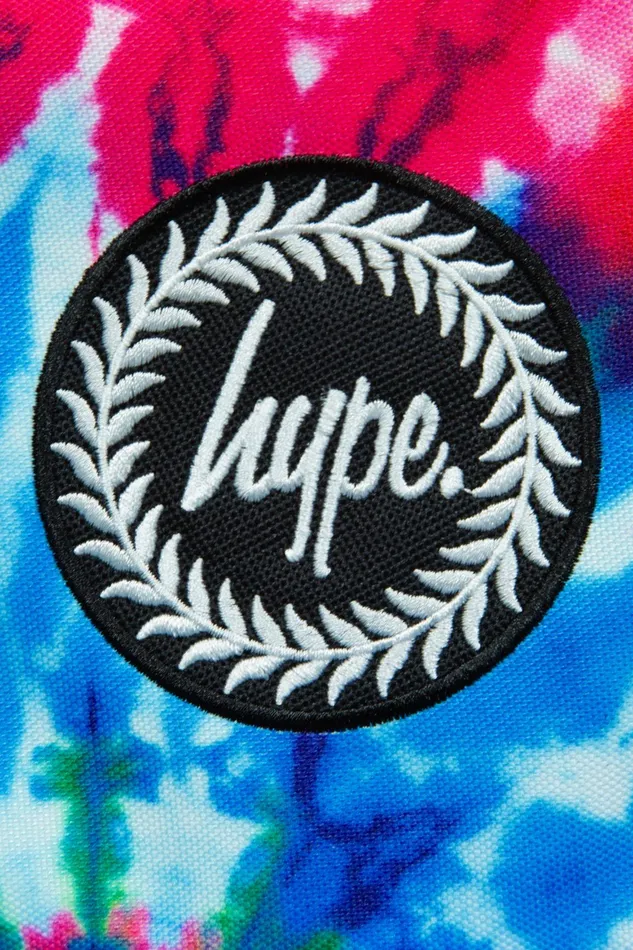Just Hype Backpacks Hype Unisex Iconic Rainbow Hippy Tie Dye Backpack