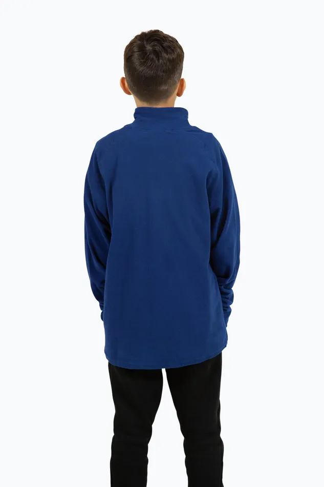Just Hype Hoodies and Sweatshirts Hype Boys Navy Snow Fleece