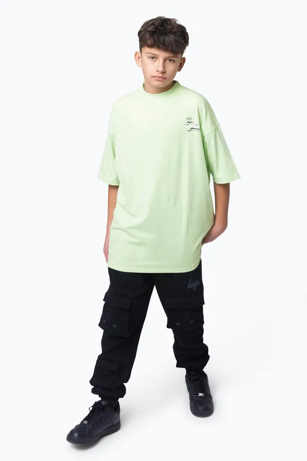 Just Hype TShirts and Vests Hype Boys Green Crew TShirt
