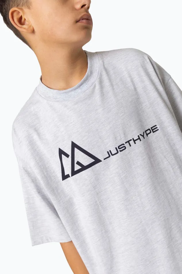 Just Hype TShirts and Vests Hype Boys Grey Marl Outdoor Oversized TShirt
