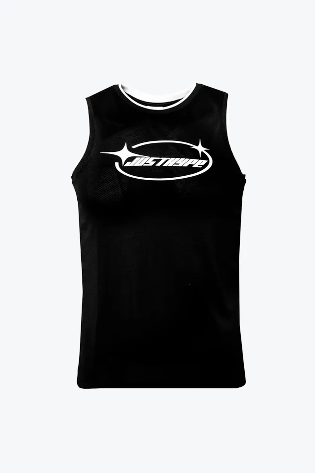 Just Hype TShirts and Vests Hype Kids Black Y2K Basketball Vest