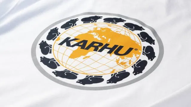 Karhu Worldwide Tshirt 8211 White India Ink Men TShirts