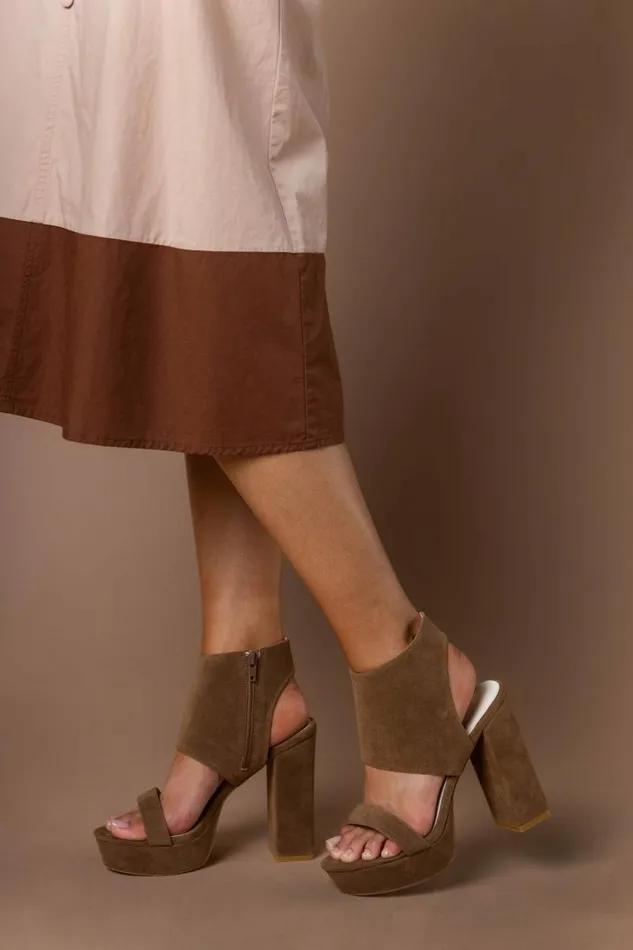 Katherine Heels In Brown 8211 FINAL SALE Brown Women Bohme Shoes