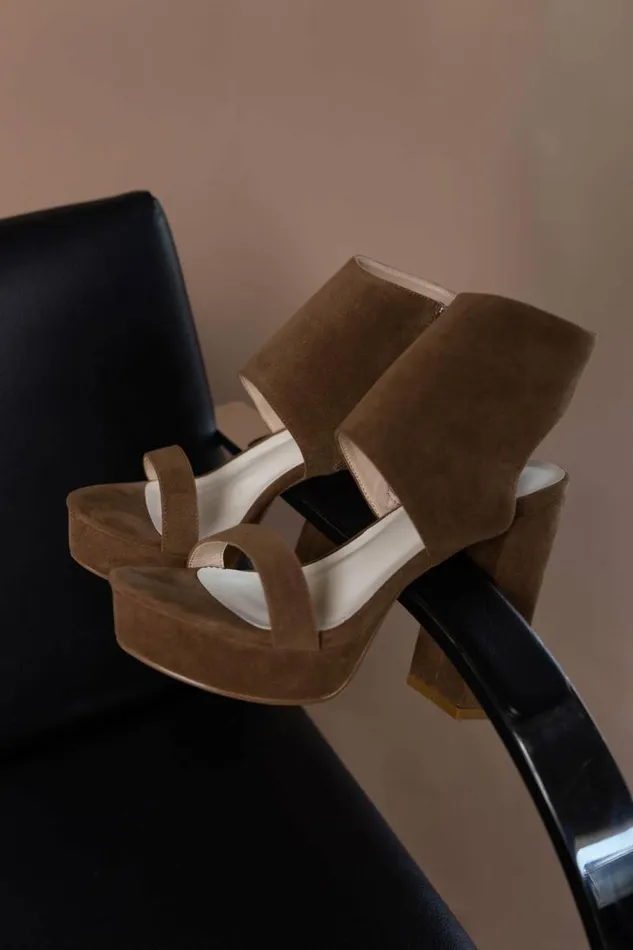 Katherine Heels In Brown 8211 FINAL SALE Brown Women Bohme Shoes