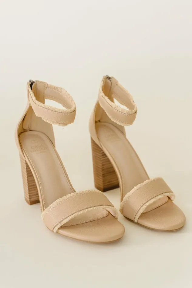Kenzie Heels In Nude Nude Women Bohme Shoes