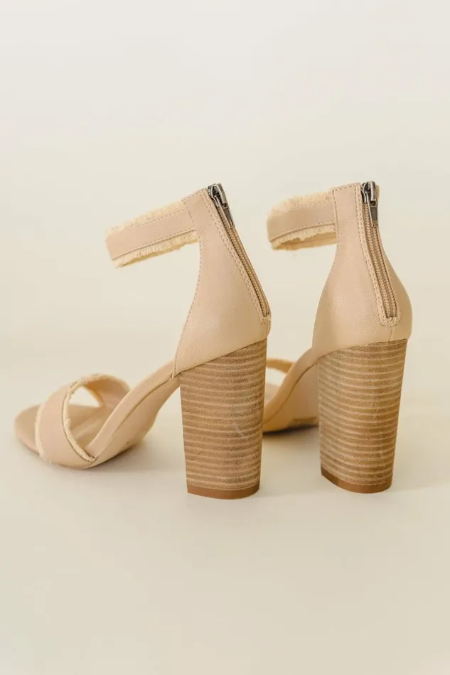 Kenzie Heels In Nude Nude Women Bohme Shoes
