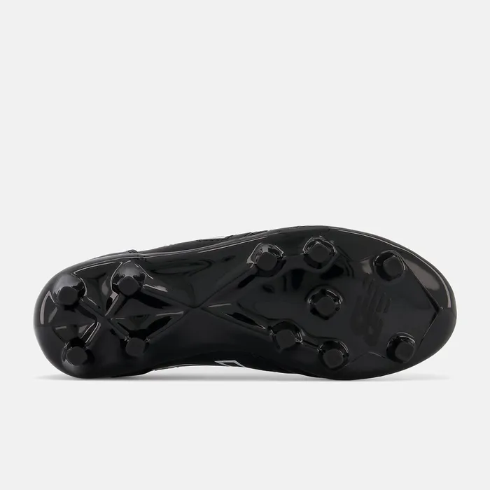 Kids 442 V2 ACADEMY JNR FG Black With White New Balance Cleats Kids 442 V2 ACADEMY JNR FG Black With White New Balance Cleats