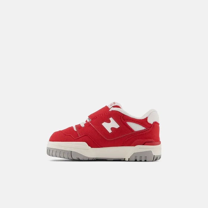 Kids 550 Bungee Lace With Top Strap Team Red With White New Balance Size 0 8211 10